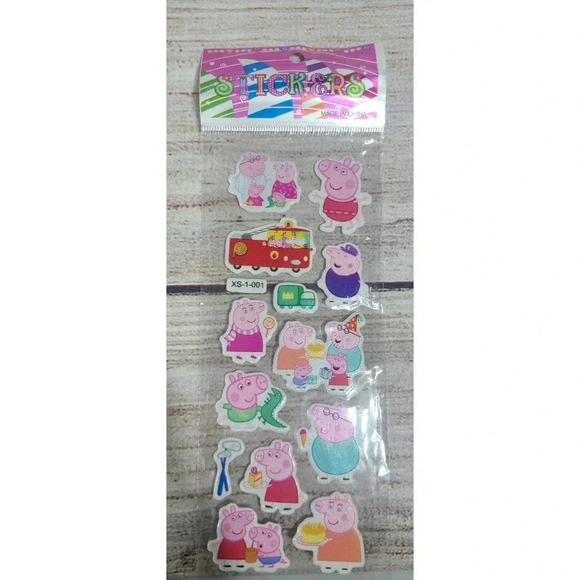 Sticker Lot of 25 Peppa Pig Dora Frozen Sofia the First Barbie Mickey and Minnie - Picture 5 of 5